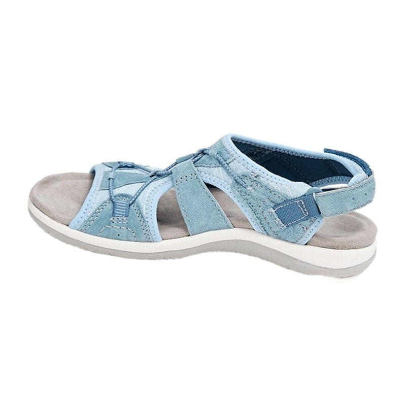 Urseline | Adjustable Strap Flat Sandals