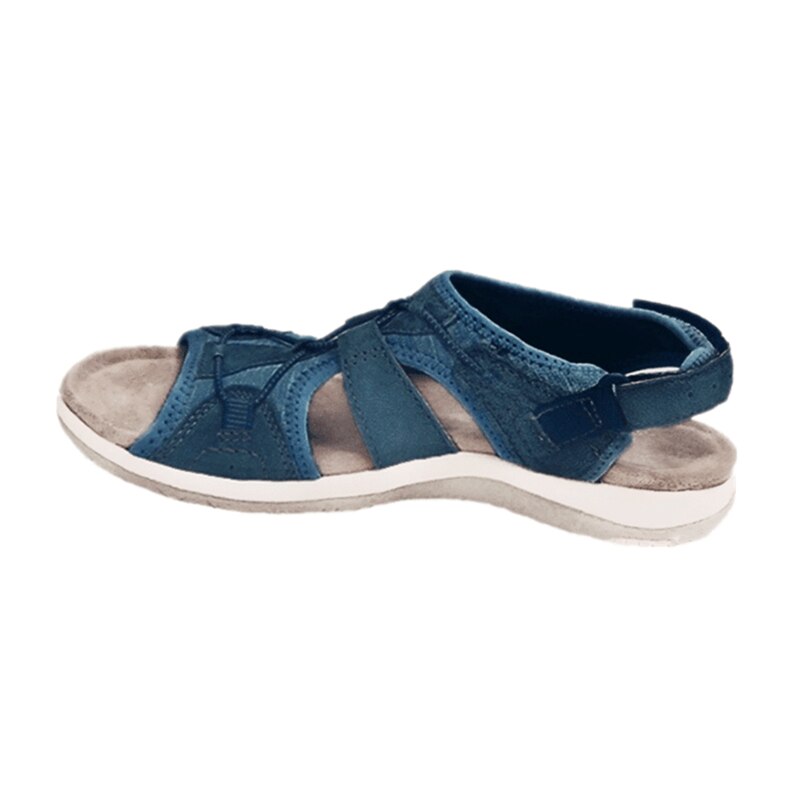 Urseline | Adjustable Strap Flat Sandals