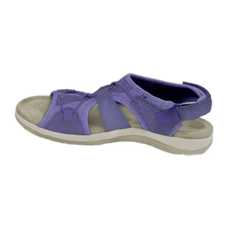 Urseline | Adjustable Strap Flat Sandals