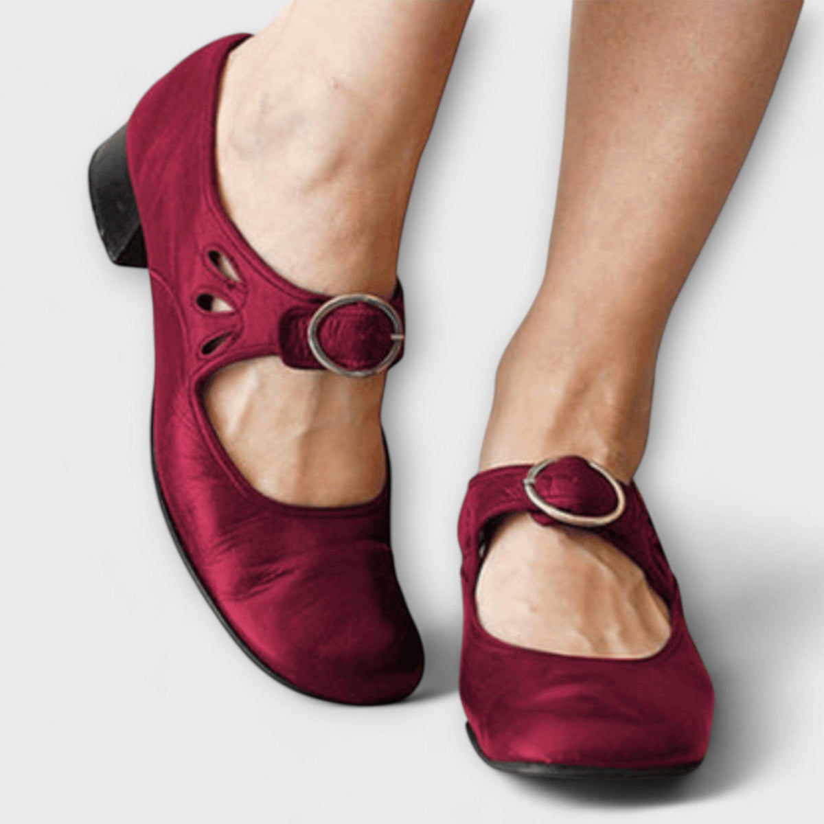 Tamsyn | Buckled Mary Jane Flats